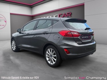 Ford fiesta 1.1 85 ch bvm5 titanium / clim auto / maintien de voie / radar ar / android auto occasion champigny-sur-marne...