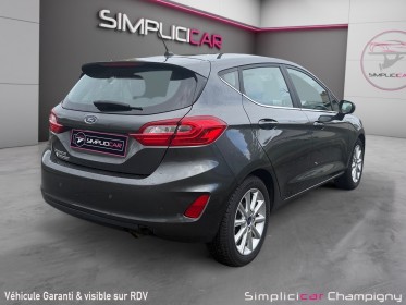 Ford fiesta 1.1 85 ch bvm5 titanium / clim auto / maintien de voie / radar ar / android auto occasion champigny-sur-marne...