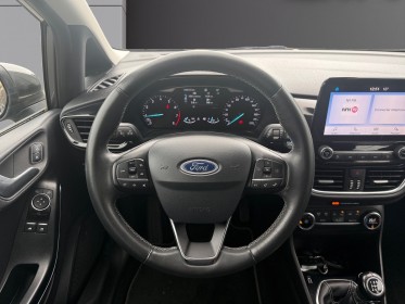 Ford fiesta 1.1 85 ch bvm5 titanium / clim auto / maintien de voie / radar ar / android auto occasion champigny-sur-marne...
