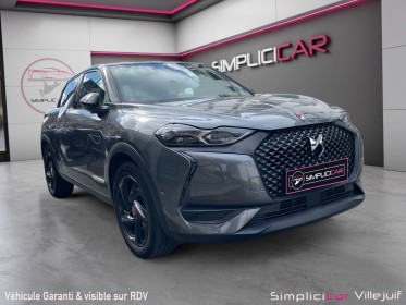 Ds ds3 crossback essence  performance line plus occasion simplicicar villejuif  simplicicar simplicibike france