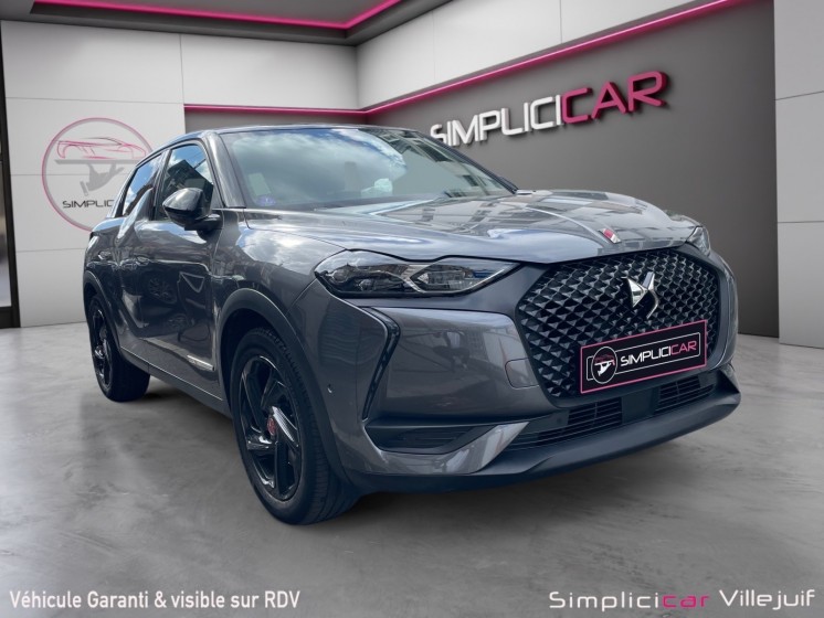 Ds ds3 crossback essence  performance line plus occasion simplicicar villejuif  simplicicar simplicibike france