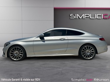 Mercedes classe c coupe 220 d 4matic 9g-tronic amg-line - caméra recul - carplay - carnet entretien occasion réunion ville...