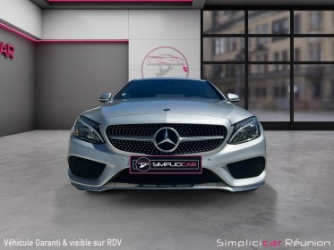 Mercedes classe c coupe 220 d 4matic 9g-tronic amg-line - caméra recul - carplay - carnet entretien occasion réunion ville...