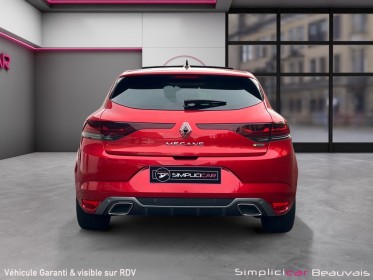 Renault megane iv berline tce 160 edc fap r.s. line occasion parc voitures beauvais simplicicar simplicibike france