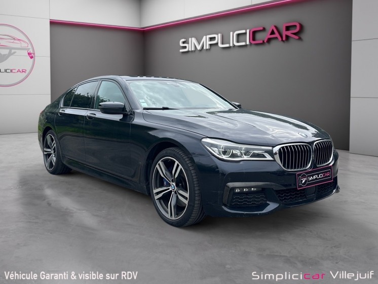 Bmw serie 7 g11/g12 740e iperformance 326 ch m sport a, caméra 360, harman kardon, softclose, toit ouvrant, garantie 12...