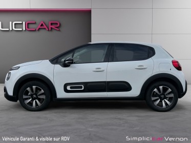 Citroen c3 c3 puretech 110 ss bvm6 shine  caméra de recul  révision/courroie de distribution pour la vente  garantie 12...