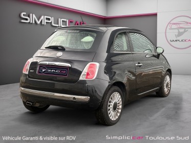 Fiat 500 1.2 69 ch lounge climatisation toit panoramique jantes alu garantie 12 mois occasion simplicicar toulouse sud...
