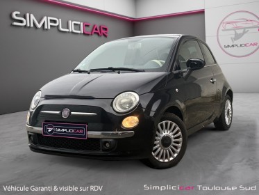 Fiat 500 1.2 69 ch lounge climatisation toit panoramique jantes alu garantie 12 mois occasion simplicicar toulouse sud...