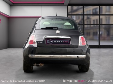 Fiat 500 1.2 69 ch lounge climatisation toit panoramique jantes alu garantie 12 mois occasion simplicicar toulouse sud...