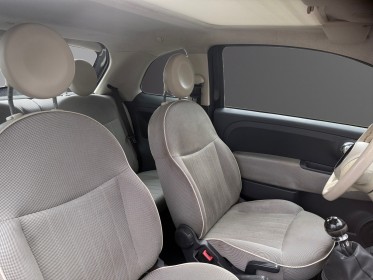 Fiat 500 1.2 69 ch lounge climatisation toit panoramique jantes alu garantie 12 mois occasion simplicicar toulouse sud...
