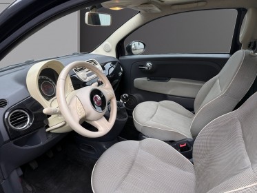 Fiat 500 1.2 69 ch lounge climatisation toit panoramique jantes alu garantie 12 mois occasion simplicicar toulouse sud...
