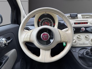 Fiat 500 1.2 69 ch lounge climatisation toit panoramique jantes alu garantie 12 mois occasion simplicicar toulouse sud...
