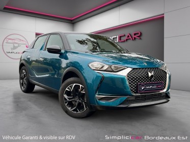 Ds ds3 crossback puretech 100 bvm6 chic entretien citroen distribiution faite garantie 12 mois occasion simplicicar bordeaux ...