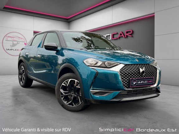 Ds ds3 crossback puretech 100 bvm6 chic entretien citroen distribiution faite garantie 12 mois occasion simplicicar bordeaux ...