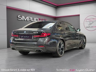 Bmw serie 5 g30 lci 530d twinpower turbo xdrive 286 ch bva8 m sport - garantie 12 mois occasion simplicicar lyon ouest...