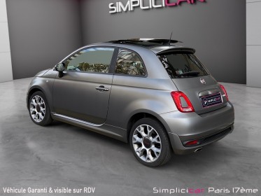 Fiat  500  1.0 hybride sport/ toit ouvrant / carplay / garantie 12 mois occasion paris 17ème (75)(porte maillot) simplicicar...