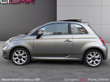 Fiat  500  1.0 hybride sport/ toit ouvrant / carplay / garantie 12 mois occasion paris 17ème (75)(porte maillot) simplicicar...