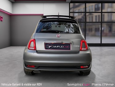Fiat  500  1.0 hybride sport/ toit ouvrant / carplay / garantie 12 mois occasion paris 17ème (75)(porte maillot) simplicicar...