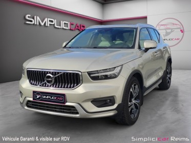 Volvo xc40 d3 150 ch geartronic 8 inscription luxe , garantie 12 mois occasion simplicicar reims simplicicar simplicibike...