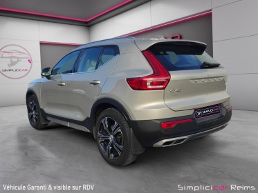 Volvo xc40 d3 150 ch geartronic 8 inscription luxe , garantie 12 mois occasion simplicicar reims simplicicar simplicibike...