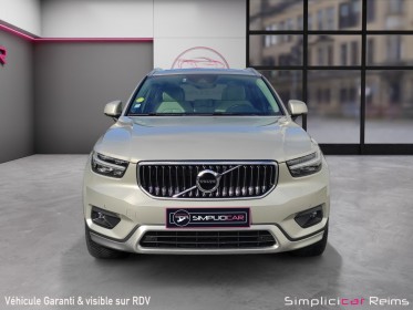 Volvo xc40 d3 150 ch geartronic 8 inscription luxe , garantie 12 mois occasion simplicicar reims simplicicar simplicibike...