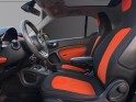 Smart fortwo coupe 90 cv boite auto passion- toit panoramique -accoudoir-jantes alu bicolor occasion champigny-sur-marne (94)...