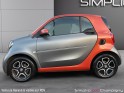 Smart fortwo coupe 90 cv boite auto passion- toit panoramique -accoudoir-jantes alu bicolor occasion champigny-sur-marne (94)...