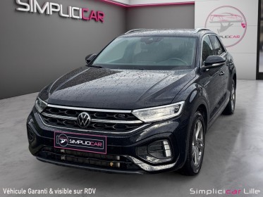 Volkswagen t-roc 2.0 tdi 150 start/stop dsg7 r-line avec attelage amovile ,suivi constructeur occasion simplicicar lille ...