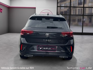Volkswagen t-roc 2.0 tdi 150 start/stop dsg7 r-line avec attelage amovile ,suivi constructeur occasion simplicicar lille ...