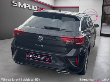 Volkswagen t-roc 2.0 tdi 150 start/stop dsg7 r-line avec attelage amovile ,suivi constructeur occasion simplicicar lille ...
