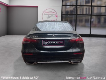 Mercedes classe e 300 de eqpower 9g-tronic amg line 4matic / garantie 12 mois occasion simplicicar le raincy simplicicar...