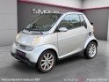 Smart smart fortwo cabrio smart  61 passion softouch a/ entretient smart complet occasion paris 17ème (75)(porte maillot)...