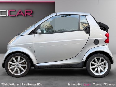 Smart smart fortwo cabrio smart  61 passion softouch a/ entretient smart complet occasion paris 17ème (75)(porte maillot)...