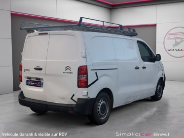 Citroen jumpy fourgon m bluehdi 120 ss bvm6 - carnet d'entretien À jour-garatie 12 mois occasion simplicicar brest...