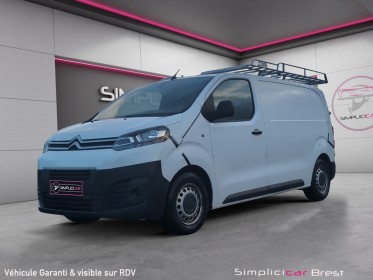 Citroen jumpy fourgon m bluehdi 120 ss bvm6 - carnet d'entretien À jour-garatie 12 mois occasion simplicicar brest...
