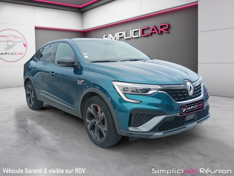 Renault arkana 1.3 tce  e-tech 145 - 21b finition r.s. line - caméra de recul  line assist - park assist - full options...
