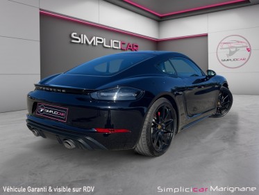 Porsche 718 cayman gts 4.0i 400 ch apple carplay-pdls-régulateur de vitesse-pasm-volant chauffant occasion simplicicar...