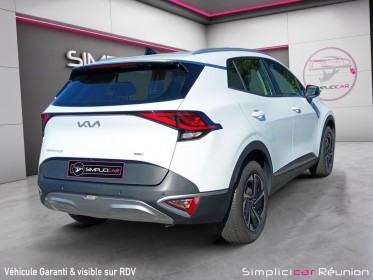 Kia sportage 1.6 t-gdi 230ch isg hybride bva6 4x2 / finition design occasion réunion ville st pierre simplicicar...