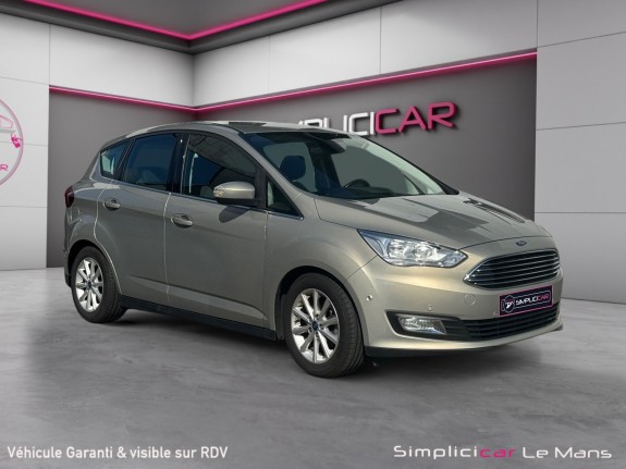 Ford c-max 1.0 ecoboost 100 ss titanium occasion simplicicar le mans simplicicar simplicibike france