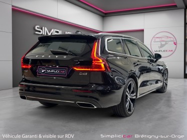 Volvo v60 d4 190 ch geartronic 8 inscription luxe - toit ouvrant - garantie 12 mois occasion simplicicar bretigny-sur-orge...