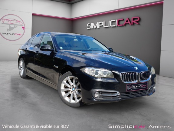 Bmw serie 5 f10 lci 535d xdrive 313 ch luxury a garantie 1 an occasion simplicicar amiens  simplicicar simplicibike france