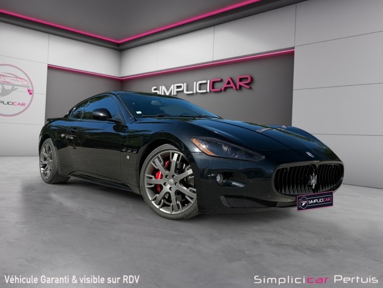 Maserati granturismo 4.7 s boite f1 état exceptionnel garantie 12 mois occasion simplicicar pertuis  simplicicar...