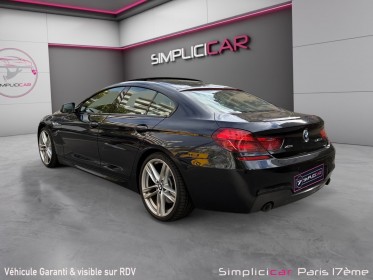 Bmw serie 6 gran coupe f06 640d 313ch 149g excellis a full options/garantie 12 mois occasion paris 17ème (75)(porte maillot)...