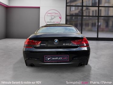 Bmw serie 6 gran coupe f06 640d 313ch 149g excellis a full options/garantie 12 mois occasion paris 17ème (75)(porte maillot)...