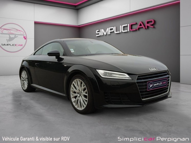Audi tt coupe 2.0 tdi 184 s line - virtual cockpit - gps - climatisation - bluetooth - garantie 12 mois europe occasion...