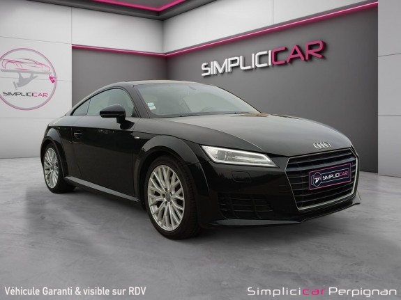 Audi tt coupe 2.0 tdi 184 s line - virtual cockpit - gps - climatisation - bluetooth - garantie 12 mois europe occasion...