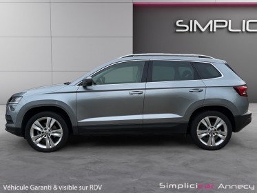 Skoda karoq 1.5 tsi 150 ch act style, alcantara, attelage, virtual cokpit, garantie 12 mois occasion simplicicar annecy...