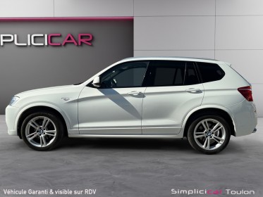 Bmw x3 f25 xdrive 30d 258ch pack m-sport - bva - toit ouvrant - chaîne distri ok - garantie 12 mois occasion simplicicar...