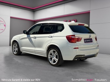 Bmw x3 f25 xdrive 30d 258ch pack m-sport - bva - toit ouvrant - chaîne distri ok - garantie 12 mois occasion simplicicar...