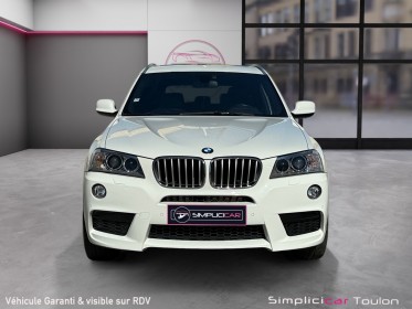 Bmw x3 f25 xdrive 30d 258ch pack m-sport - bva - toit ouvrant - chaîne distri ok - garantie 12 mois occasion simplicicar...